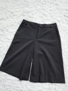 23区　ハーフパンツ　ワイドパンツ　ブラック