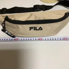 未使用品 FILA ウエストポーチ ベージュ