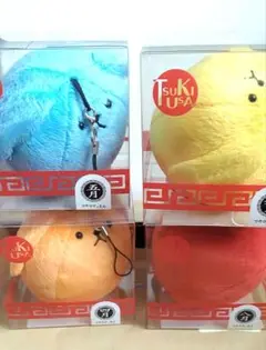ツキウサ。まん まんまるストラップ 年中組 4個セット