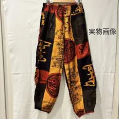 アラジンパンツ サルエル エスニック ワイド メンズ レディース コットンリネン