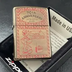 Zippo anniversary 70周年 限定品 No.0006 ジッポー ZIPPO 70th ANNIVERSARY 70周年記念 オイルライター