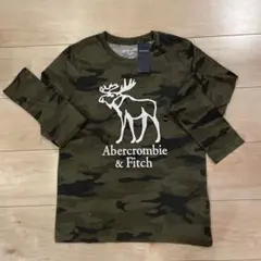 新品★Abercrombie & Fitch 迷彩柄長袖長袖 11/12