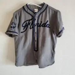Champion Floridaロゴ シャツ グレー