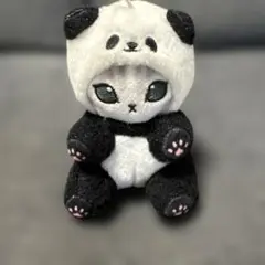 モフサンドフード付きパンダぬいぐるみ
