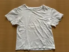 UNIQLO ホワイト シャツ 130 白