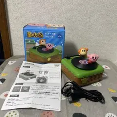 星のカービィ レコードプレーヤー風スピーカー(箱、取扱説明書付き)
