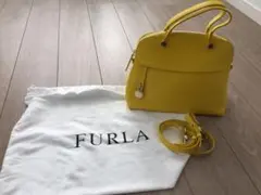 美品☆FURLA フルラ パイパー 2way ハンドバッグ ショルダーバッグ
