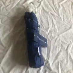 froglet ネイビー ハート模様 折りたたみ傘