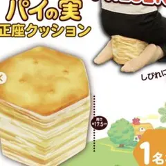 新品　タイトー　パイの実 正座クッション
