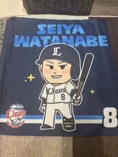 埼玉西武ライオンズ　デフォルメプレイヤーズミニフラッグ　渡部聖弥