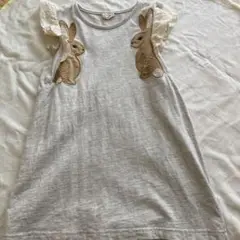 ラポシェビスキュイ　セラフ　アプレレクール　うさぎ　半袖　Tシャツチュニック