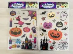 ☆新品☆ ハロウィン ウィンドウステッカー 2点セット