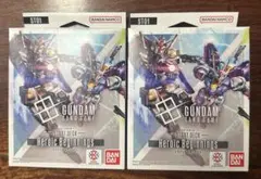 ガンダムカードゲーム　スタートデッキ　ST01 ボーナスパックなし 2個セット