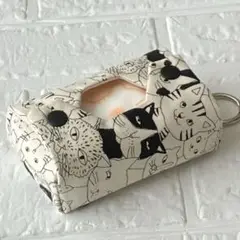 ポータブルティッシュケース＊ねこ