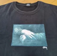 old stussy グラフィックアートプリントTシャツ Lサイズ デトックス