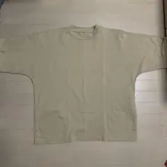 超美品■muji labo ムジラボ■太番手天竺編み Tシャツ L-XL 尾花期