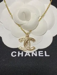 CHANEL ヴィンテージ チャームボタン ネックレス