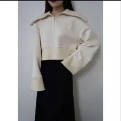 Acka half zip sweat