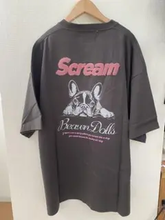 PUBLUX フレンチブルドッグアニマルプリントTシャツ