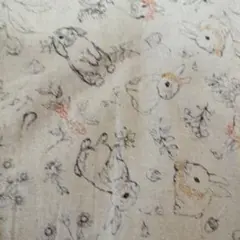生地　うさぎ