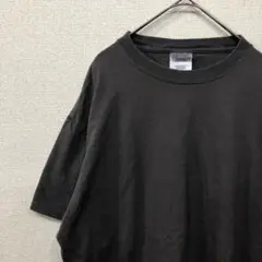 アメリカ古着　tシャツ 無地　グレー　 XL 1581
