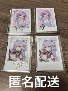 いずれ菖蒲か杜若 1stAnniversary ランダムチェキ風カード 梢桃音