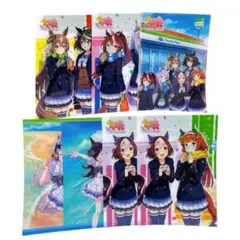 ウマ娘 7枚セット ファミマコラボ クリアファイル
