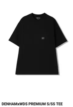 デンハム　wind&sea サイズLプレミアムT 黒