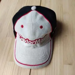 TaylorMade メッシュキャップ ホワイト/ブラック　フリーサイズ