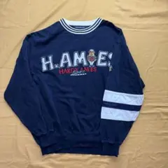 hardy amies sport 古着　スウェット　L ブラック