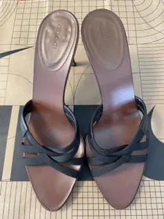 グッチ GUCCI サンダル サイズ約24cm ヒール約7cm 使用品