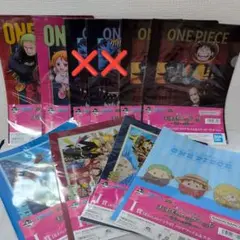 一番くじ ワンピース 未来島エッグヘッド クリアファイル＆ステッカー