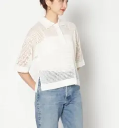 HELIOPOLE POLO KNIT PULLOVER