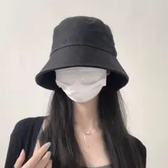 黒 バケットハットbkys