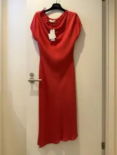 未使用KALLMEYER レッド ノースリーブ ロングワンピース サイズ4