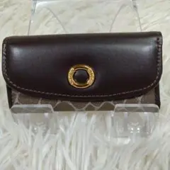 美品 Nina Ricci キーケース 4連 ジラフ ブラウン