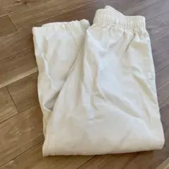 クリーム色 Lサイズ ワークパンツ