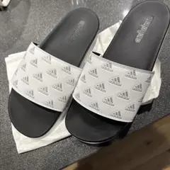 adidas ビーチサンダル 27.5cm ホワイト/ブラック