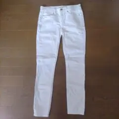 Gapスキニーデニム ホワイト 23