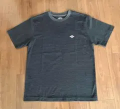 DANTON ダークグレー　ボーダー　Tシャツ