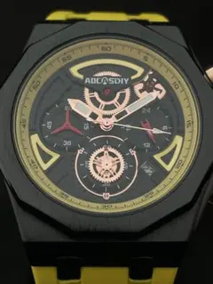 【送料込】海外ブランド　AOCASDIY 腕時計 メンズ クロノグラフ　未使用