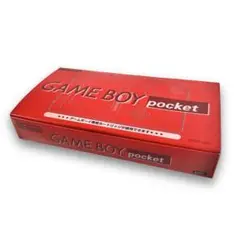 【ほぼ未使用】ゲームボーイポケット 赤 レッド 付属品多数