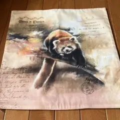 アライグマクッションカバー、枕カバー、座布団カバー