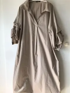 しまむら シャツワンピース