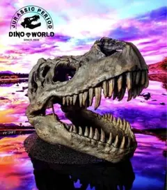 大迫力✨ ティラノサウルス T-REX 頭骨 化石 オブジェ レプリカ