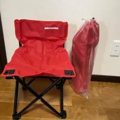ミキハウス 折りたたみチェア ノベルティ 2客