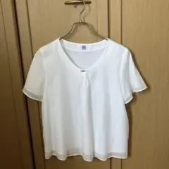 オンワード樫山　半袖ブラウス　M