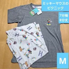Disney ミッキーマウス　パジャマ　M ミッキーマウスのピクニック