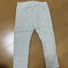 UNIQLO ユニクロ　ベビーリブパンツ　グレー　90cm
