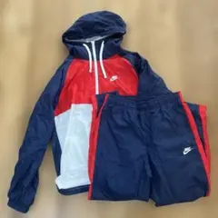 【サイズ:メンズM】Nike ナイロン ジャージ セットアップ